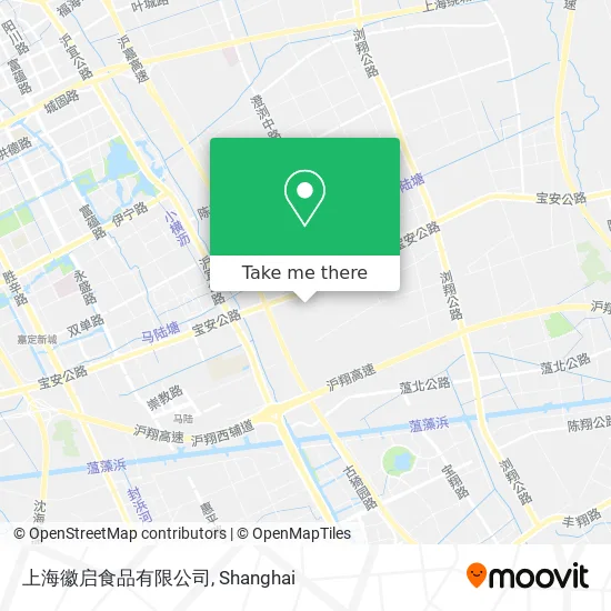 上海徽启食品有限公司 map