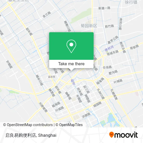 启良易购便利店 map