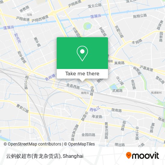 云蚂蚁超市(青龙杂货店) map