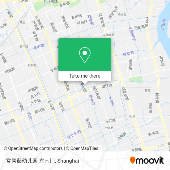 常青藤幼儿园-东南门 map