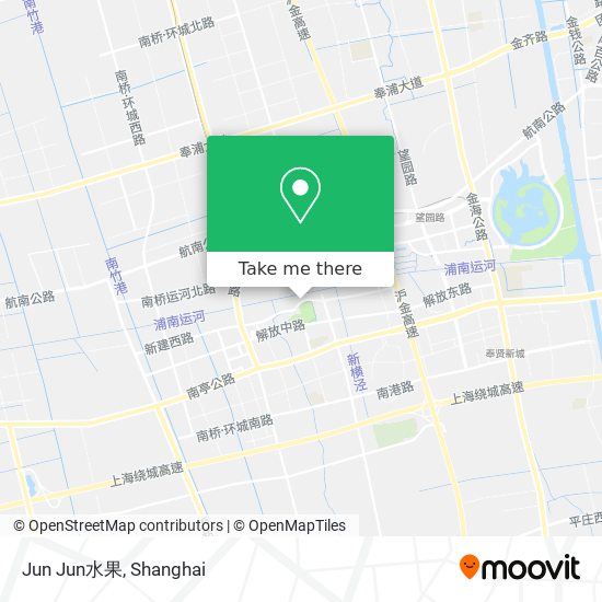 Jun Jun水果 map