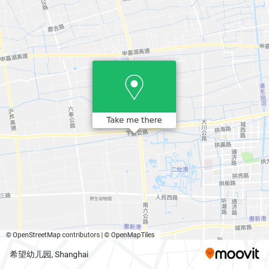 希望幼儿园 map