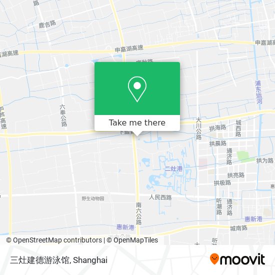 三灶建德游泳馆 map