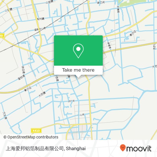 上海爱邦铝箔制品有限公司 map
