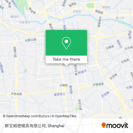辉宝精密模具有限公司 map