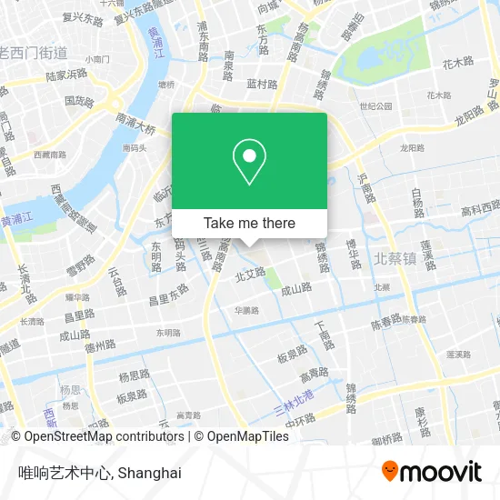 唯响艺术中心 map