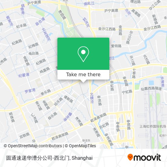 圆通速递华漕分公司-西北门 map