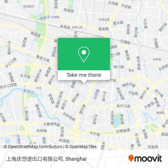 上海庆岱进出口有限公司 map