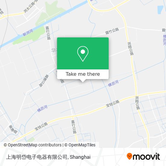 上海明岱电子电器有限公司 map