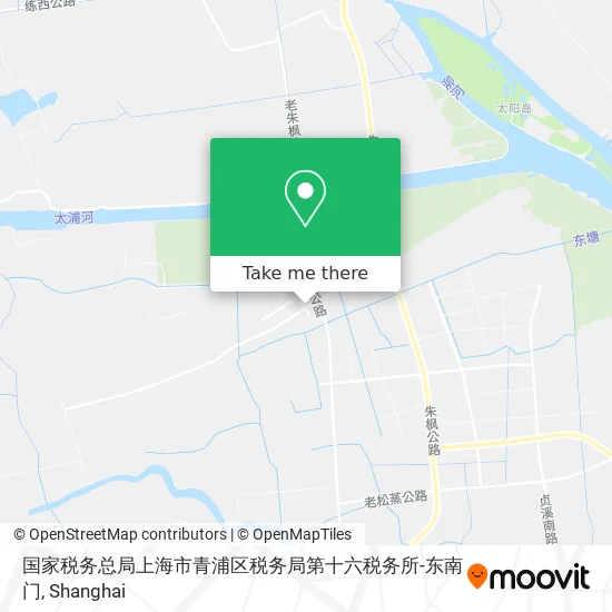 国家税务总局上海市青浦区税务局第十六税务所-东南门 map