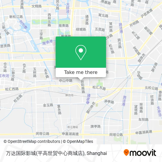 万达国际影城(平高世贸中心商城店) map