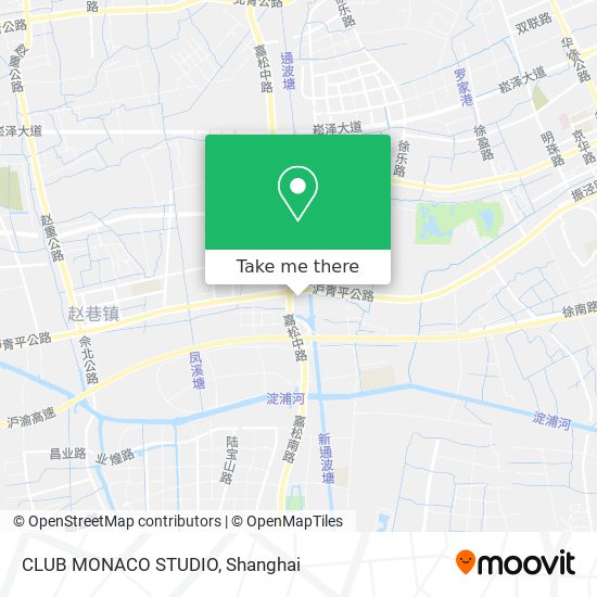 CLUB MONACO STUDIO map