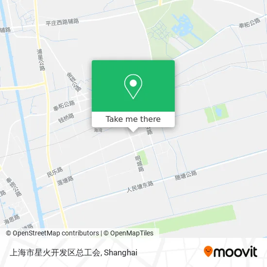 上海市星火开发区总工会 map