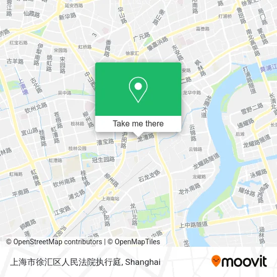 上海市徐汇区人民法院执行庭 map