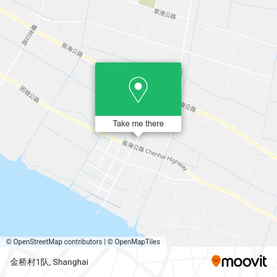 金桥村1队 map