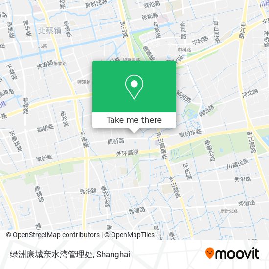 绿洲康城亲水湾管理处 map