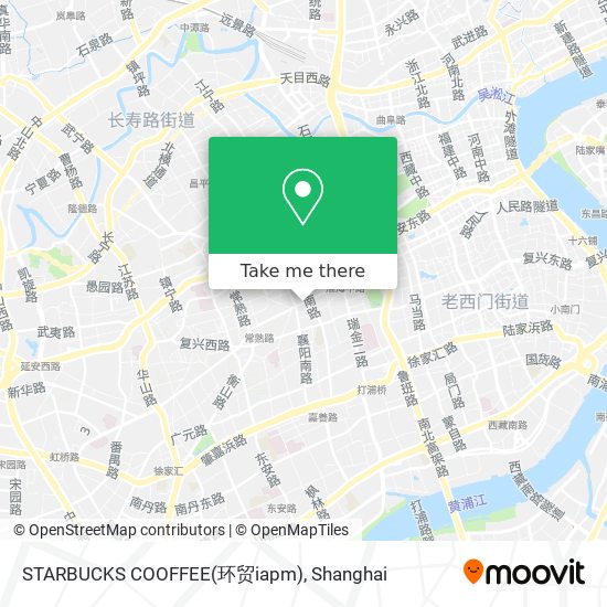 STARBUCKS COOFFEE(环贸iapm) map