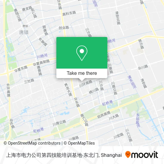 上海市电力公司第四技能培训基地-东北门 map