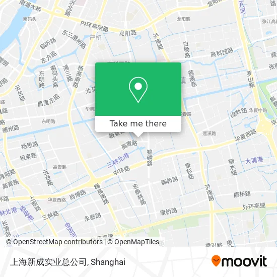 上海新成实业总公司 map