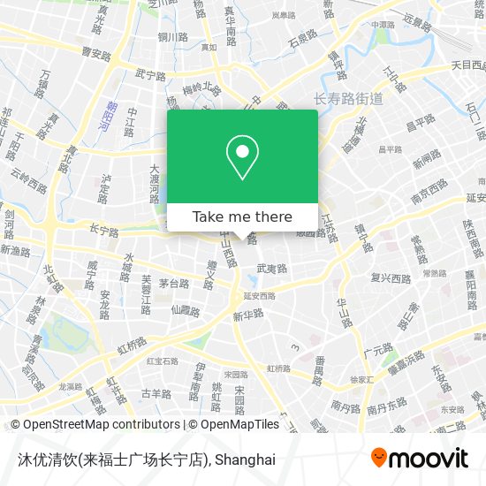 沐优清饮(来福士广场长宁店) map