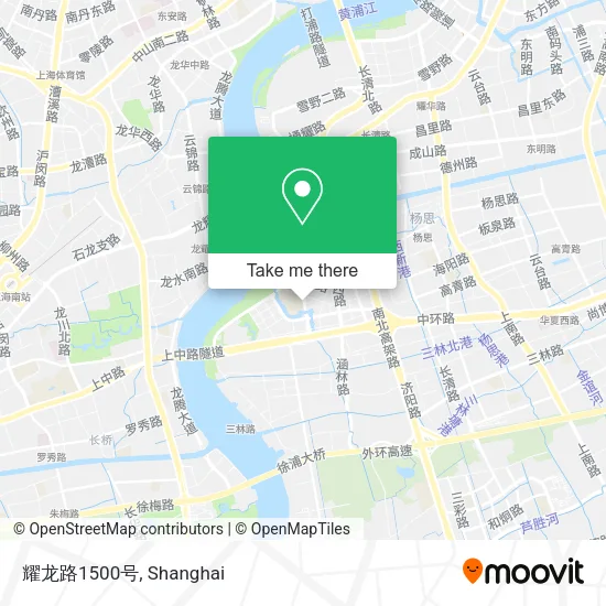 耀龙路1500号 map