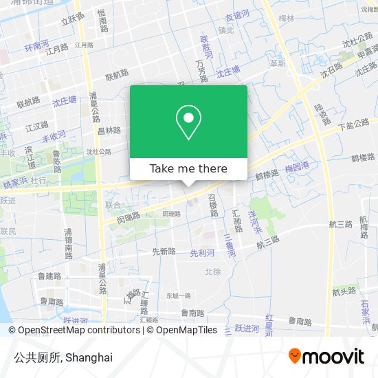 公共厕所 map