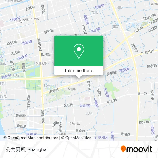 公共厕所 map