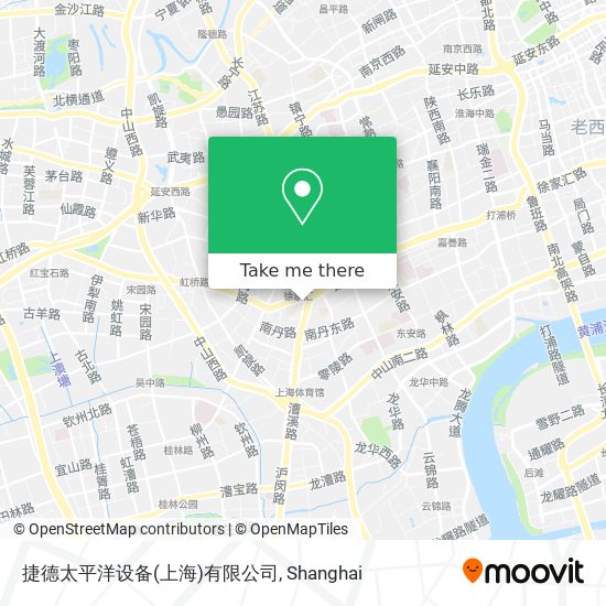 捷德太平洋设备(上海)有限公司 map