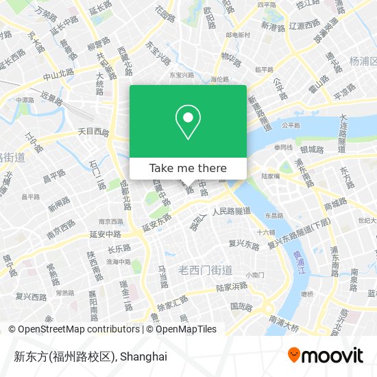 新东方(福州路校区) map