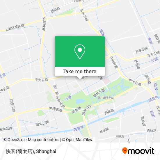 快客(菊太店) map
