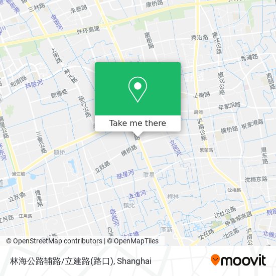 林海公路辅路/立建路(路口) map