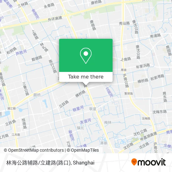 林海公路辅路/立建路(路口) map