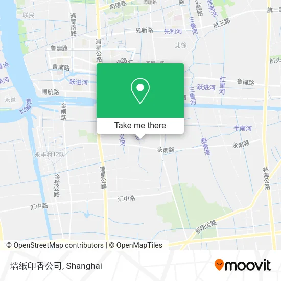 墙纸印香公司 map