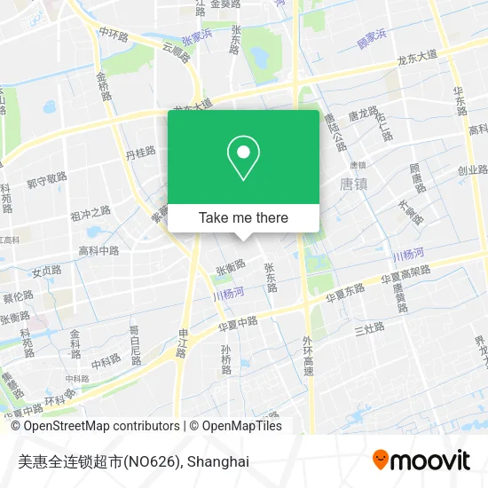 美惠全连锁超市(NO626) map