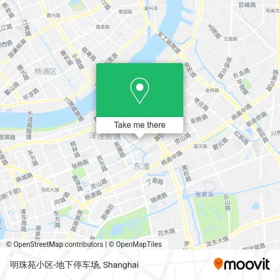 明珠苑小区-地下停车场 map