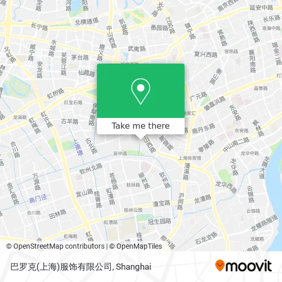 巴罗克(上海)服饰有限公司 map
