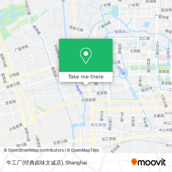 牛工厂(经典卤味文诚店) map