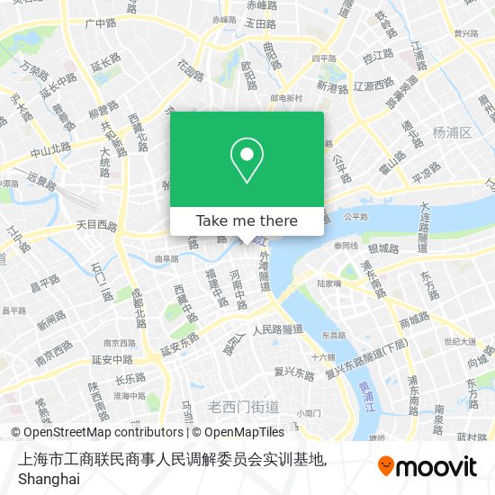 上海市工商联民商事人民调解委员会实训基地 map