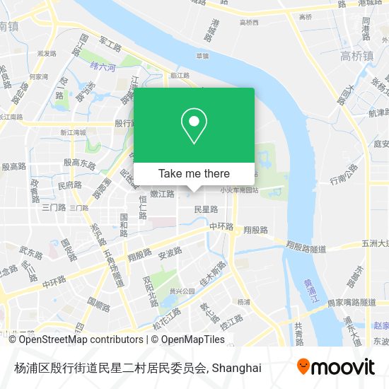 杨浦区殷行街道民星二村居民委员会 map