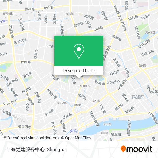 上海党建服务中心 map