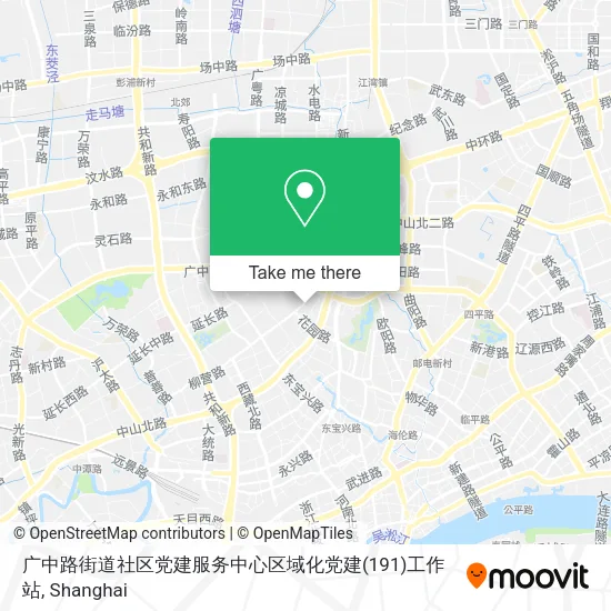 广中路街道社区党建服务中心区域化党建(191)工作站 map