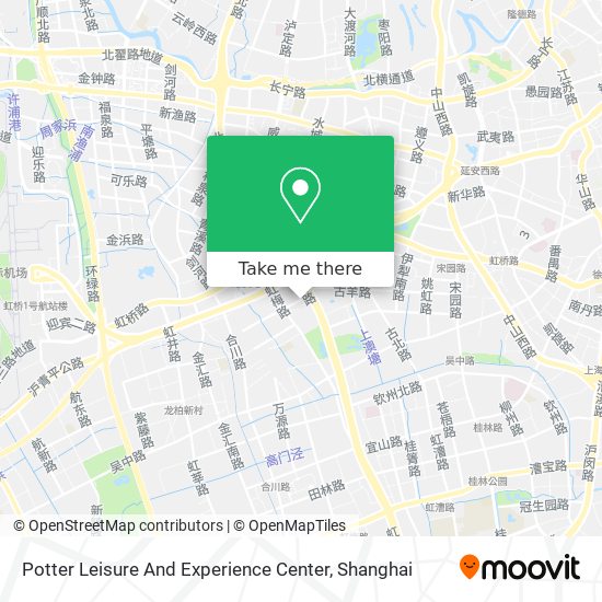 Potter Leisure And Experience Center map