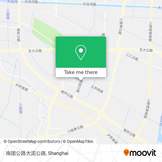 南团公路大泥公路 map