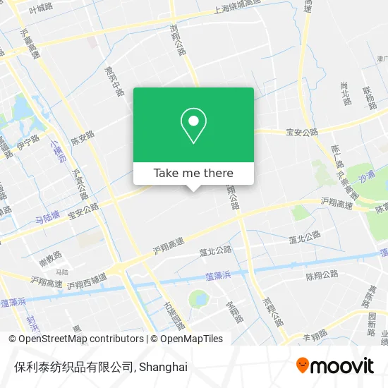 保利泰纺织品有限公司 map