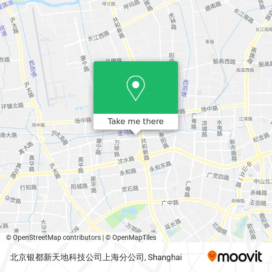 北京银都新天地科技公司上海分公司 map