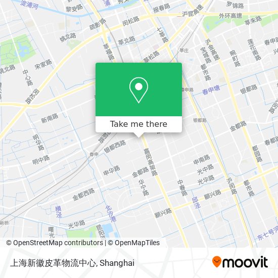 上海新徽皮革物流中心 map