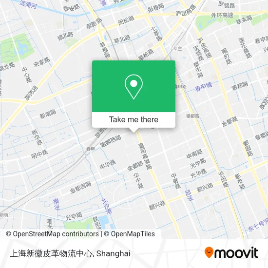 上海新徽皮革物流中心 map