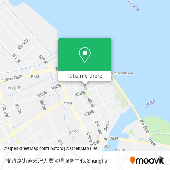 友谊路街道来沪人员管理服务中心 map