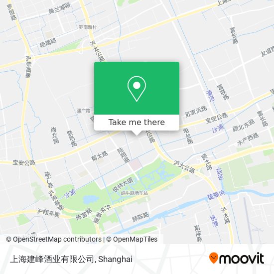 上海建峰酒业有限公司 map