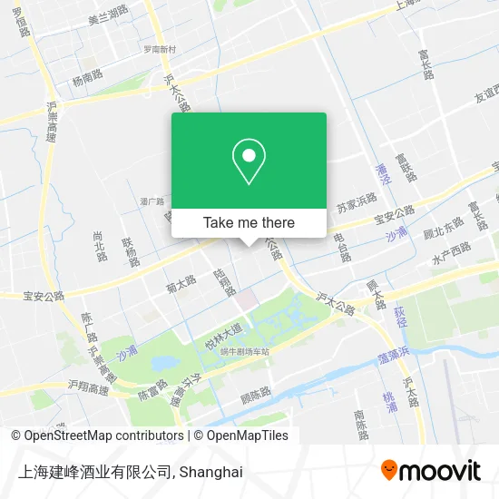 上海建峰酒业有限公司 map